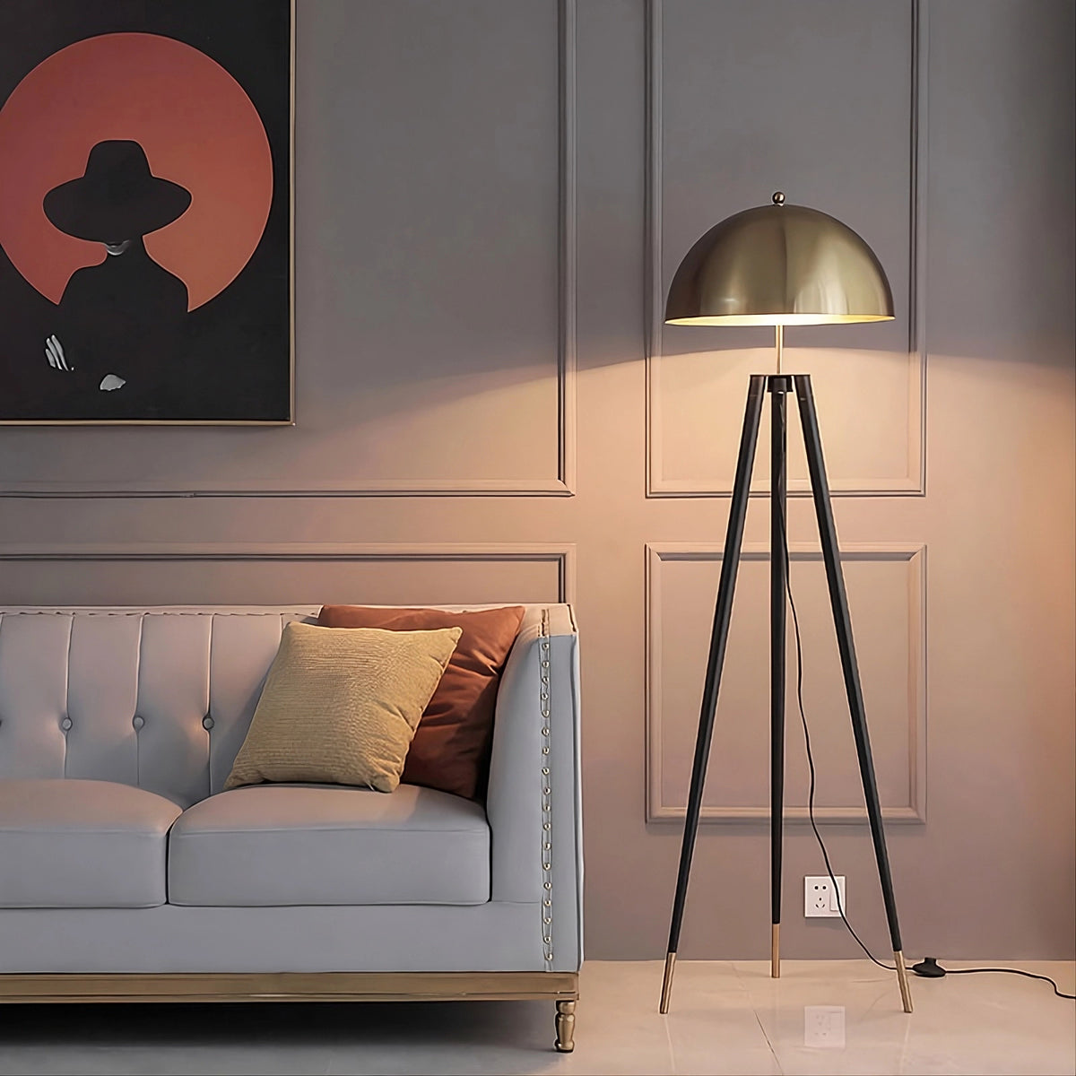 Elena - Design lamp met driepoot
